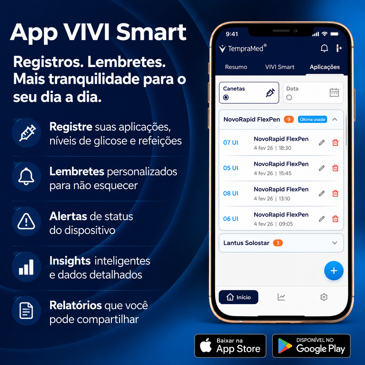 Registro sem esforço